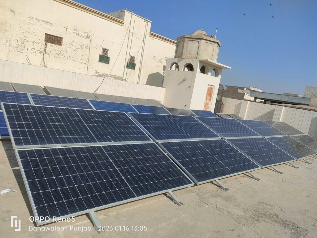 Mr. Ch. Amir – 6kW Solar Installation