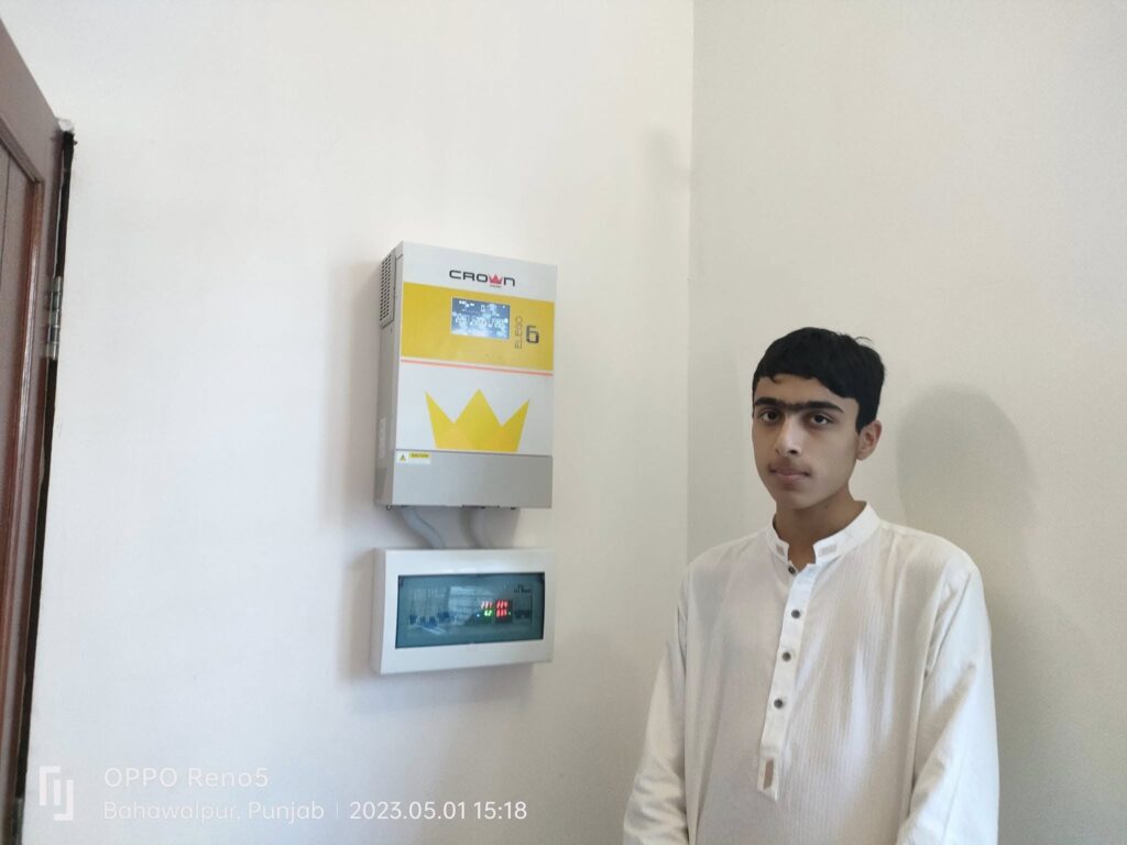 Maj. Khalid Ramzan – 6.6kW Solar Installation