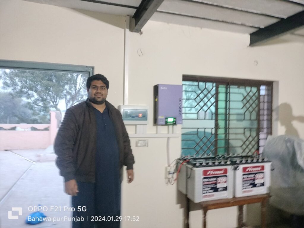 Ch. Qaisar – Solar Installation