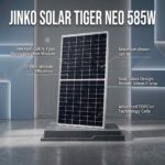 Jinko Solar 585W Tiger Neo N-Type TOPCon Solar Panel