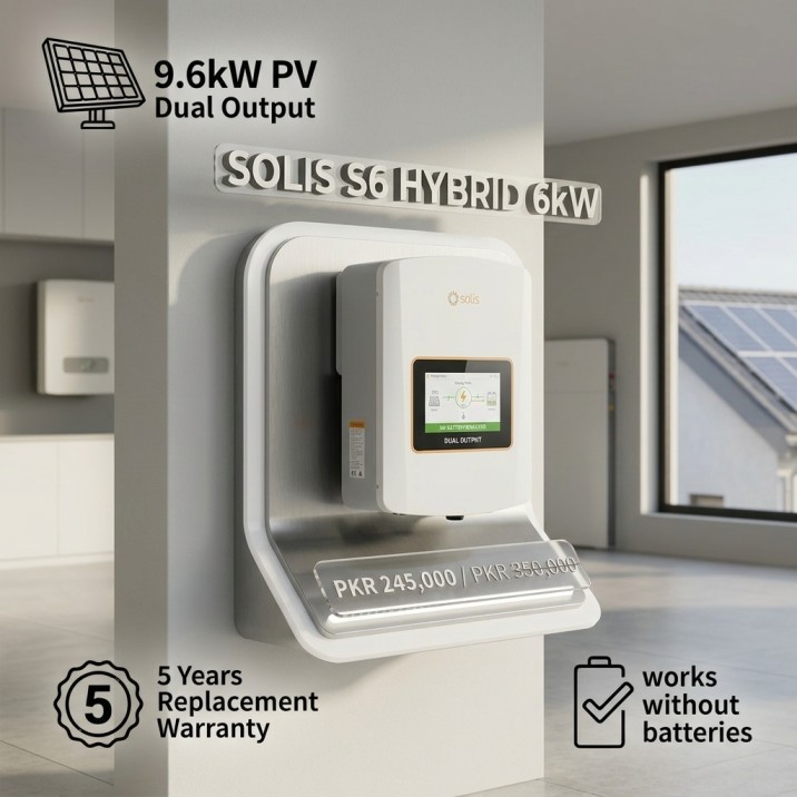 Solis S6 6kW Hybrid Inverter