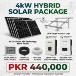 4kW Hybrid Solar Package – Cora Dawn 650W Panels, Livoltek Inverter & Solax Battery
