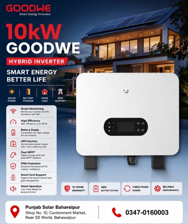 GoodWe 10kW Hybrid Single-Phase Inverter