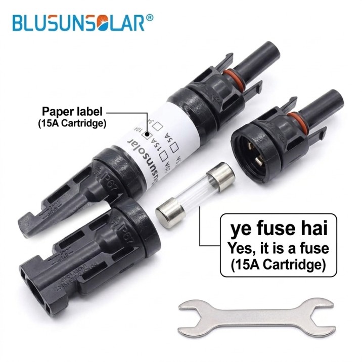 MC4 Fuse Connector