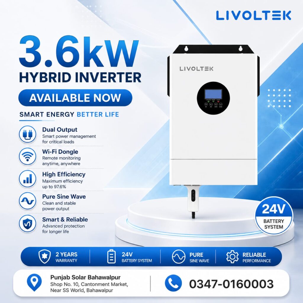 Livoltek 3.6kW Hybrid Inverter