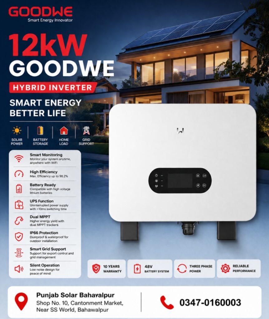 GoodWe 12kW Hybrid Single-Phase Inverter
