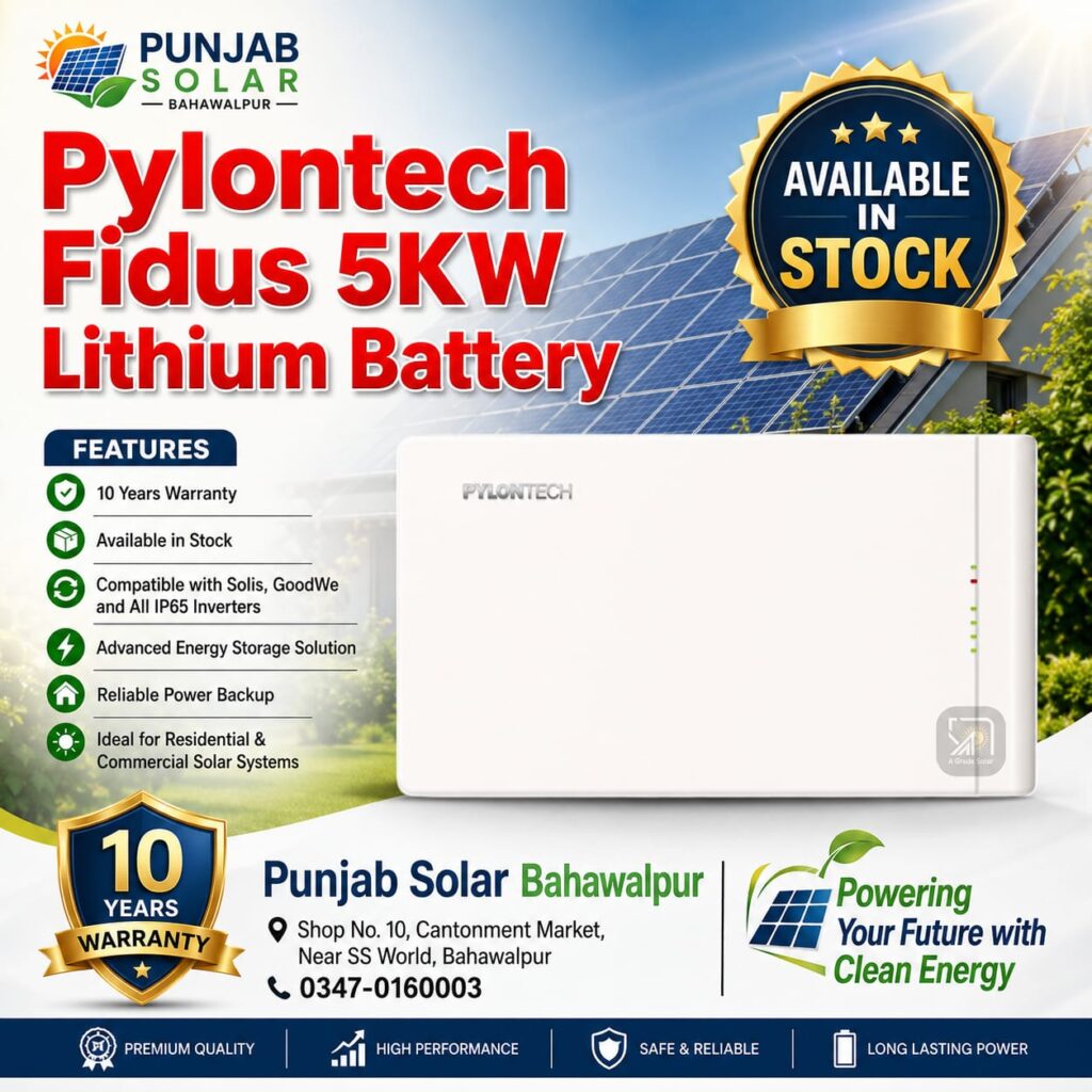 Pylontech Fidus 5kW Lithium Battery