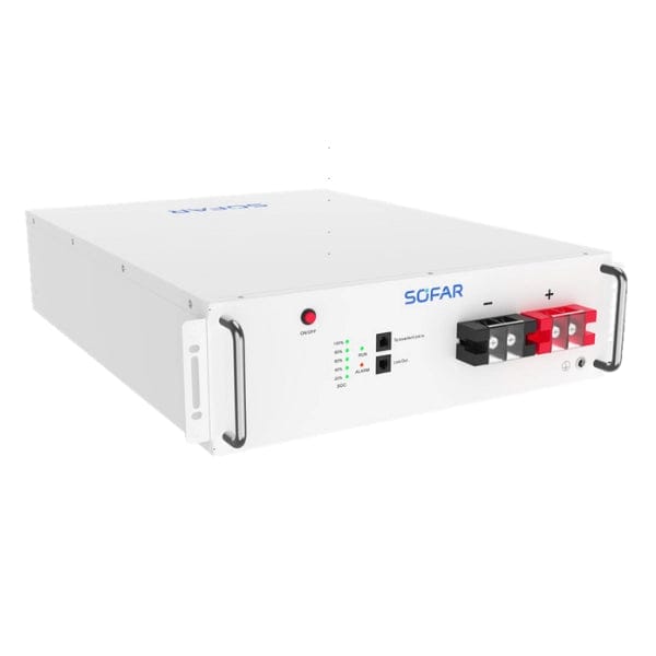 Sofar 5.1kWh Lithium Battery – 51V 100Ah Solar Energy Storage