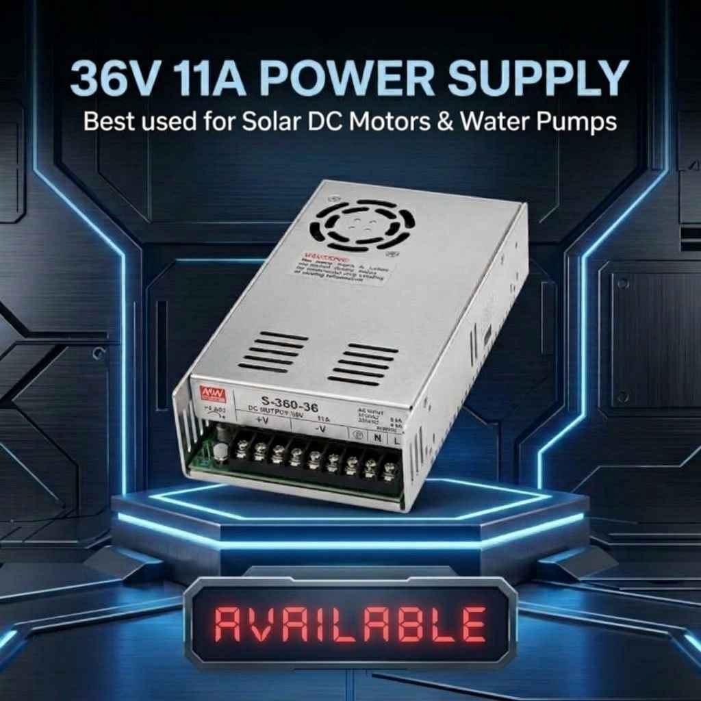 36V 11A Heavy-Duty DC Power Supply (S-360-36) – 400W Switching Power Supply