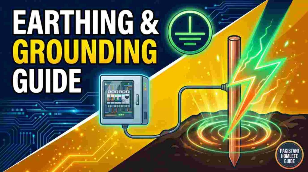 What Is Earthing? Complete Electrical Grounding Guide for Pakistani Homes