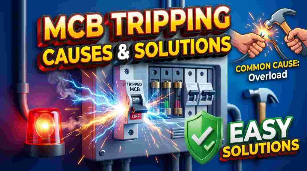 Why Does Your MCB Keep Tripping? Common Causes & Solutions