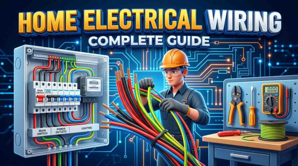 Home Electrical Wiring Guide – Types, Costs, Safety & Common Mistakes