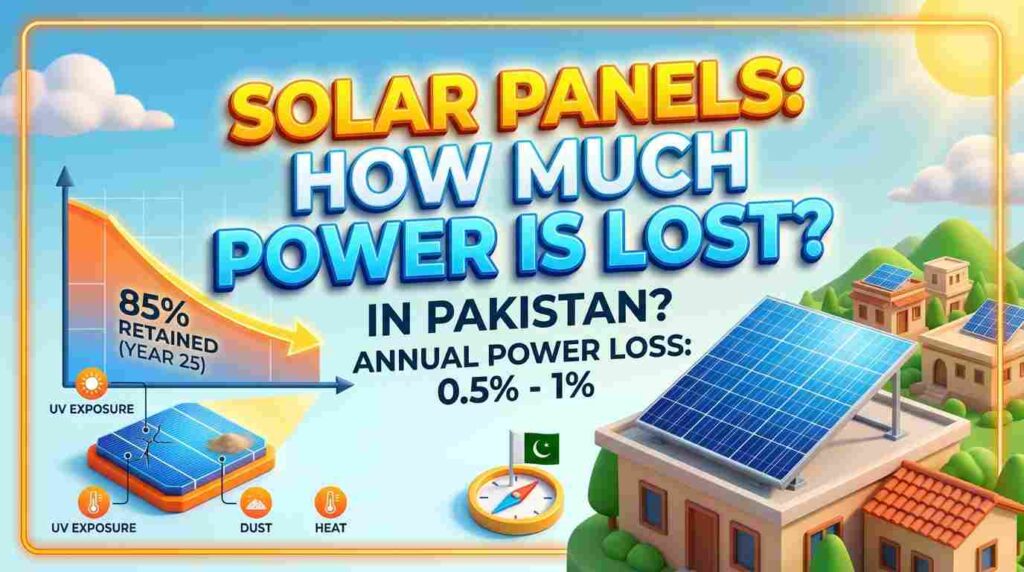 How Much Power Do Solar Panels Lose Each Year in Pakistan? Complete 2026 Guide